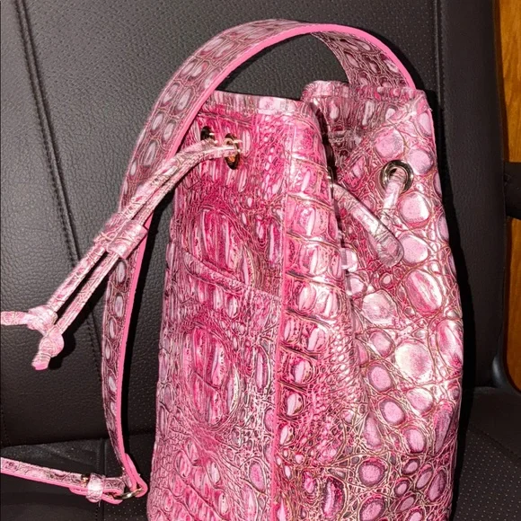 Brahmin Allie sling backpack Beginia Pink Minx - Picture 5 of 9